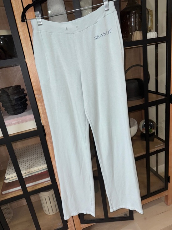 The Seaside Style Pants - Seaside y2k sweatpants pastel seaside wide leg loungewear